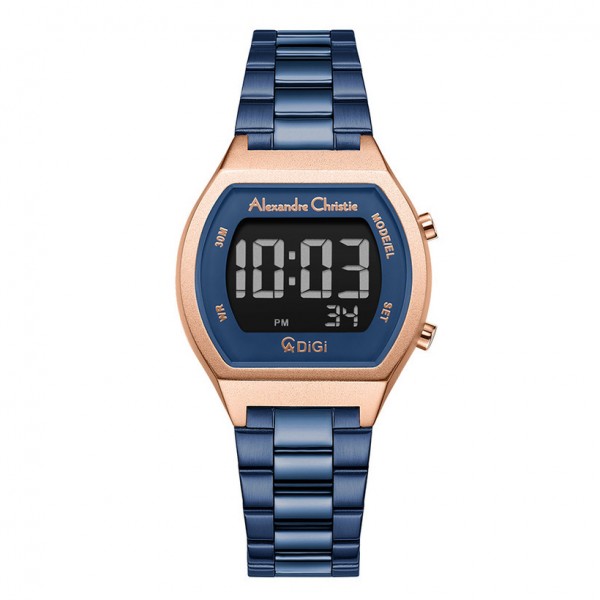 Alexandre Christie AC 9384 Rosegold Blue LHBURBU Alexandre Christie AC 9384 Rosegold Blue LHBURBU